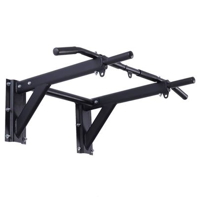 Wall Mounted Pull up Bar Multi-Grip Chin-up Station Home Gym Exercise Workout Equipment Strength Training Fitness Equipment Supports 600lbs (Size : Pull up bar A)