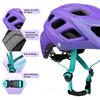 Kids Bike Helmet, SIFVO Kids Helmet 6+ Boys and Girls Bike Helmet with Visor, Bike Helmets for Kids Youth Bike Helmet Kids Mountain Bike Helmet Lightweight and Adjustable 52-58cm view 4