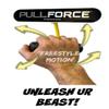 PULL FORCE 'Combo' Slim Grip 1-1/4" Seated Cable Row Alternative Handles - Pull Up Grips - Pullup Handles - Landmine Row Attachment - T Bar Row Alternative - 20% Stronger Grip - Freestyle Motion view 4