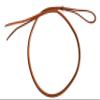 Congress Leather Harness Leather Barrel Racing Over & Under Whip Short 40" view 1