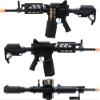 Evike Airsoft - Matrix Golden Eagle AR LMG AEG Airsoft LMG (Length: 18.75" / Black) view 3