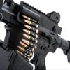Evike Airsoft - Matrix Golden Eagle AR LMG AEG Airsoft LMG (Length: 18.75" / Black) view 4