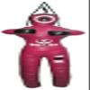 Bestzo MMA Martial Arts Jiu Jujitsu Judo Punching Bag Grappling Dummy Standing Position -Unfilled (Synthetic Leather Pink, 59 inches (5 ft)) view 1