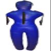 Bestzo MMA Martial Arts Jiu Jujitsu Judo Punching Bag Grappling Dummy Standing Position -Unfilled (Synthetic Leather Blue, 70 inches (6 ft)) view 2