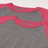 Classic Heathered Baseball Tshirt view 3