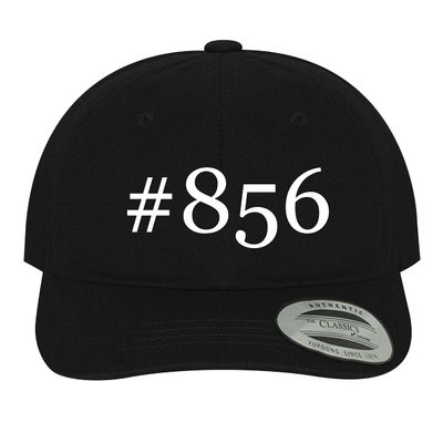 #856 - Hashtag Soft Black Dad Hat Baseball Cap, One Size