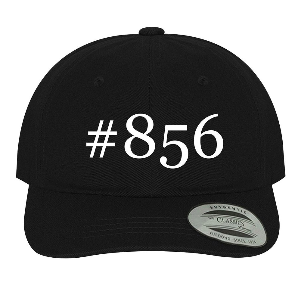 #856 - Hashtag Soft Black Dad Hat Baseball Cap, One Size