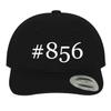 #856 - Hashtag Soft Black Dad Hat Baseball Cap, One Size view 1