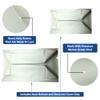 Bar Stool Covers 4 less Club Car Pre-2000 DS Golf Cart Front Seat Cover (White) view 4