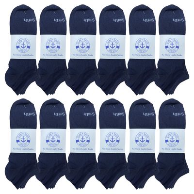 12 Pair Of BILLIONHATS Boys and Girls Low Cut Ankle Socks, Thin Lightweight Breathable Wholesale Sport Bulk Socks, Size, 6-8