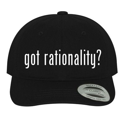 got Rationality? - Soft Black Dad Hat Baseball Cap, One Size