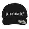 got Rationality? - Soft Black Dad Hat Baseball Cap, One Size view 1