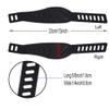 2 PCS Exercise Bike Pedal Straps, Heavy Duty Adjustable Length Universal Pedal Strap Fits Most Bike Pedals Exercise Bike Bicycle Cycle for Home or Gym (style2) view 3