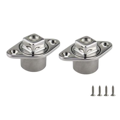 NRC&XRC Stainless Steel 316 Marine Grade Boat FIT 1-1/4IN Hole Garboard Drain Plug W/Screws & O Ring
