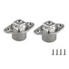 NRC&XRC Stainless Steel 316 Marine Grade Boat FIT 1-1/4IN Hole Garboard Drain Plug W/Screws & O Ring view 1