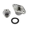 NRC&XRC Stainless Steel 316 Marine Grade Boat FIT 1-1/4IN Hole Garboard Drain Plug W/Screws & O Ring view 3