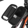 ECOTRIC Bike Phone Front Frame Bag Bicycle Top Tube Cycling Phone Mount Pack For Cellphones under 6.5" view 2