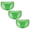 Andongnywell 3 Pack Men's 3 Pack Micro Modal Separate Pouch Briefs Underpants Knickers Panties Lingerie (Green,Small) view 1