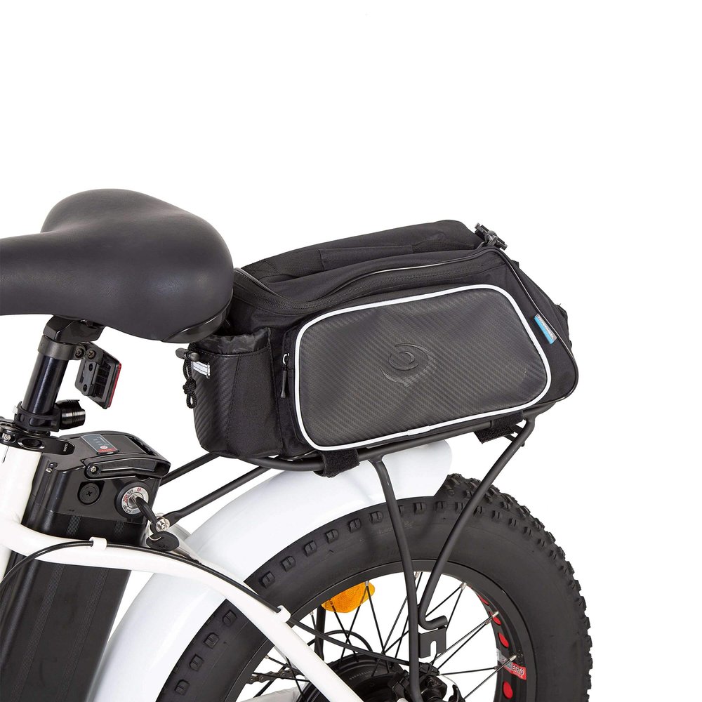 ECOTRIC Bike Trunk Rear Seat Cargo Bag (Rear rack are not included)