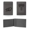 Rico Industries NCAA Bucknell Bison Gray Laser Engraved Front Pocket Wallet Laser Engraved Front Pocket Wallet - Compact/Comfortable/Slim view 1