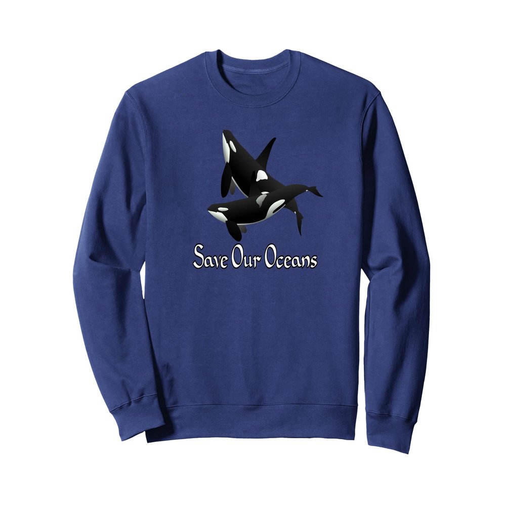 Orca Whale Sweatshirt