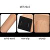 Strength Training Anti-Slip Push-up Stand Fitness Equipment Home Chest Muscle Training Boar/Sports Supplies Wood Push-up Handle Exercise Machines (Color : Natural, Size : 25cm) view 4
