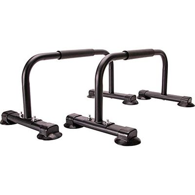 Strength Training Anti-Slip Push-up Stand Fitness Equipment Home Chest Muscle Training Board Sports Supplies Steel Large Size Push-up Handle Exercise Machines (Color : Black, Size : 326532cm)
