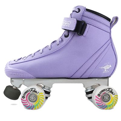 Bont Parkstar Vegan Lavender Suede Professional Roller Skates for Park Ramps Bowls Street for Men - Women - Boys - Girls rollerskates for Outdoor and Indoor Skating (Bont 7)