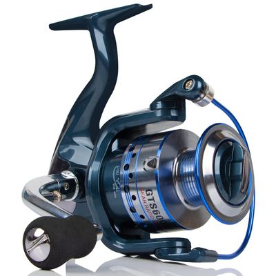 HPLIFE Saltwater Spinning Reel, Faster Line Retrieve, Braid Ready Spool, 5.5:1/4.7:1 High Speed, Max Drag 33Lbs, Smooth Fresh and Saltwater Fishing Reel, 13 +1 Shielded Stainless Steel Ball Bearings