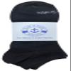 BILLIONHATS 12 Pairs of Boys & Girls Cotton Shoe Liner Training No Show Thin Low Cut Sport Ankle Socks, 6-8 (12 Pack Black) view 2