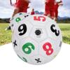 Cryfokt Sports Football, Odorless Children Soccer Ball, PVC for Kids Kindergarten(White Digital Football) view 2