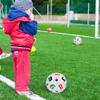Cryfokt Sports Football, Odorless Children Soccer Ball, PVC for Kids Kindergarten(White Digital Football) view 3