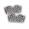 2X Engine, Window, Air Cleaner, Decal Sticker 401 High Performance Compatible with AMC AMX Classic Muscle Race Car, 5 1/2 x 2 1/4 inch view 1