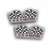 2X Engine, Window, Air Cleaner Decal Sticker 164 Cubic Inch 140 Horsepower Classic Muscle Race Car, Compatible with Chevrolet Chevy Corvair 5 1/2 x 2 1/4 inch view 1