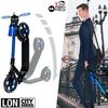 Crazy Skates Foldable Kick Scooter - Kick Scooters for Adults, Teens and Kids with Carrying Strap - Fast Folding, Adjustable Handlebars and Lightweight - London Scooter (LON) - Blue view 3