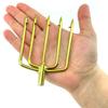 SPEARFISHING WORLD Multi-Prong Trident Harpoon Spear Tip for Hunting with Speargun, Polespear and Hawaiian Sling with 5 Barbed Prongs. view 4