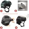 Tactical Multifunctional Fast Airsoft MICH 2000 ACH Helmet with Transparent Visor NVG Bracket and Side Rails for Outdoor Sports Such As CS Games view 3