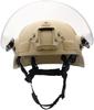 Tactical Multifunctional Fast Airsoft MICH 2000 ACH Helmet with Transparent Visor NVG Bracket and Side Rails for Outdoor Sports Such As CS Games view 2