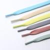 Sechunk Solid Flat Shoelaces Athletic Shoe Laces Colors Strings 29 Colors 1 pair for Sneaker(Beige) view 3