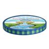 Country Brook Design - Blue and Green Plaid Polyester Webbing (1/2 Inch, 20 Yards) view 1