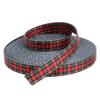 Country Brook Design - Black and Red Plaid Polyester Webbing (1/2 Inch, 50 Yards) view 4
