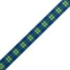 Country Brook Design - Blue and Green Plaid Polyester Webbing (1/2 Inch, 50 Yards) view 2