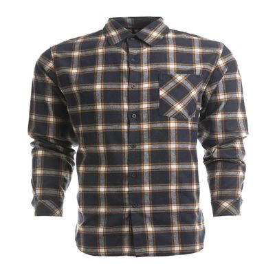 Burnside Woven Plaid Flannel With Biased Pocket 3XL RED/H BLACK