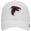 47 Women's White Atlanta Falcons Miata Clean Up Logo Adjustable Hat view 2