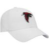 47 Women's White Atlanta Falcons Miata Clean Up Logo Adjustable Hat view 3