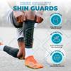 Bodyprox Soccer Shin Guards Sleeves for Men, Women and Youth (X-Small) view 4