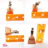 Fish WOW! 50pcs Fishing Copper Bell Alert with Eagle Clamp Clips Baits Alarm Bells view 2