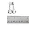 Fish WOW! 50pcs Fishing Jigle Double Nickel Bells Alert w/Clamp Clips Bait Bited Loud Alarm view 3