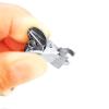 Fish WOW! 50pcs Fishing Jigle Double Nickel Bells Alert w/Clamp Clips Bait Bited Loud Alarm view 4