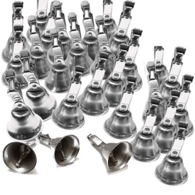 Fish WOW! 50pcs Fishing Liberty Bells Alert Eagle Clamp Clips Lures Baits Bite Alarm